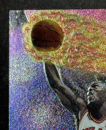 1997-98 Skybox Metal Universe Michael Jordan #23 Chicago Bulls HOF Rare Card