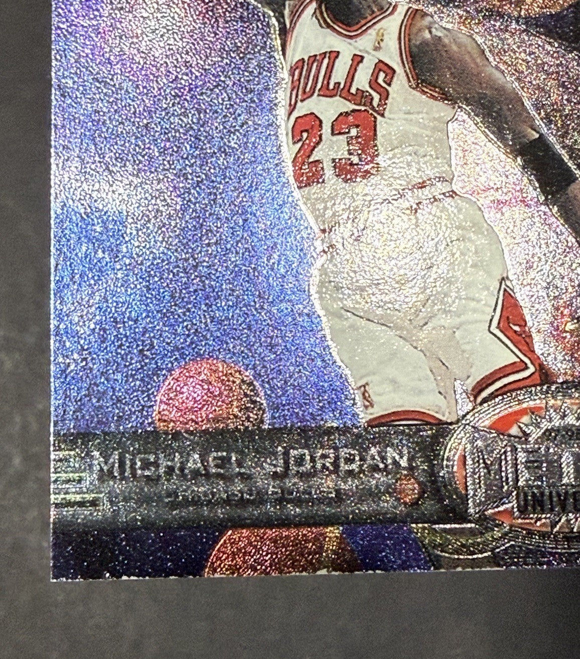 1997-98 Skybox Metal Universe Michael Jordan #23 Chicago Bulls HOF Rare Card