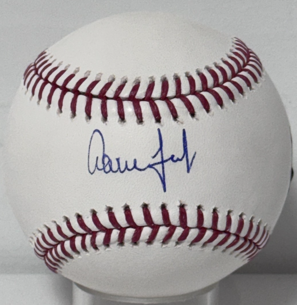 Aaron Judge Signed Official MLB Baseball Autograph Yankees MVP Fanatics MLB COA