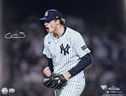 Cam Schlittler Signed 16x20 Spotlight Photo Framed Auto Fanatics COA NY Yankees