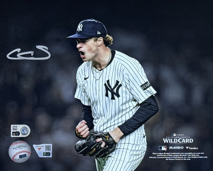 Cam Schlittler Signed 8x10 Spotlight Photo Framed Auto MLB Fanatics NY Yankees