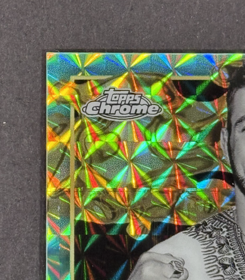 2025 Topps Chrome UFC Dricus Du Plessis Mark Of A Champion Aqua Auto #MOC-DD