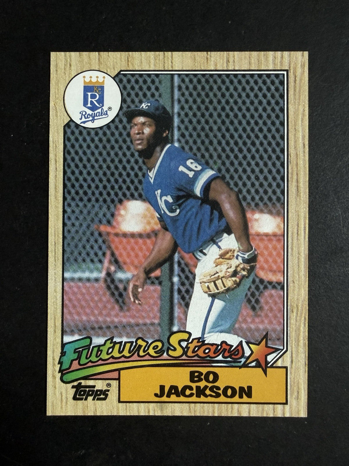 1987 Topps Future Stars Bo Jackson #170 Rookie Lot Of 5 Nm - Mint Rc
