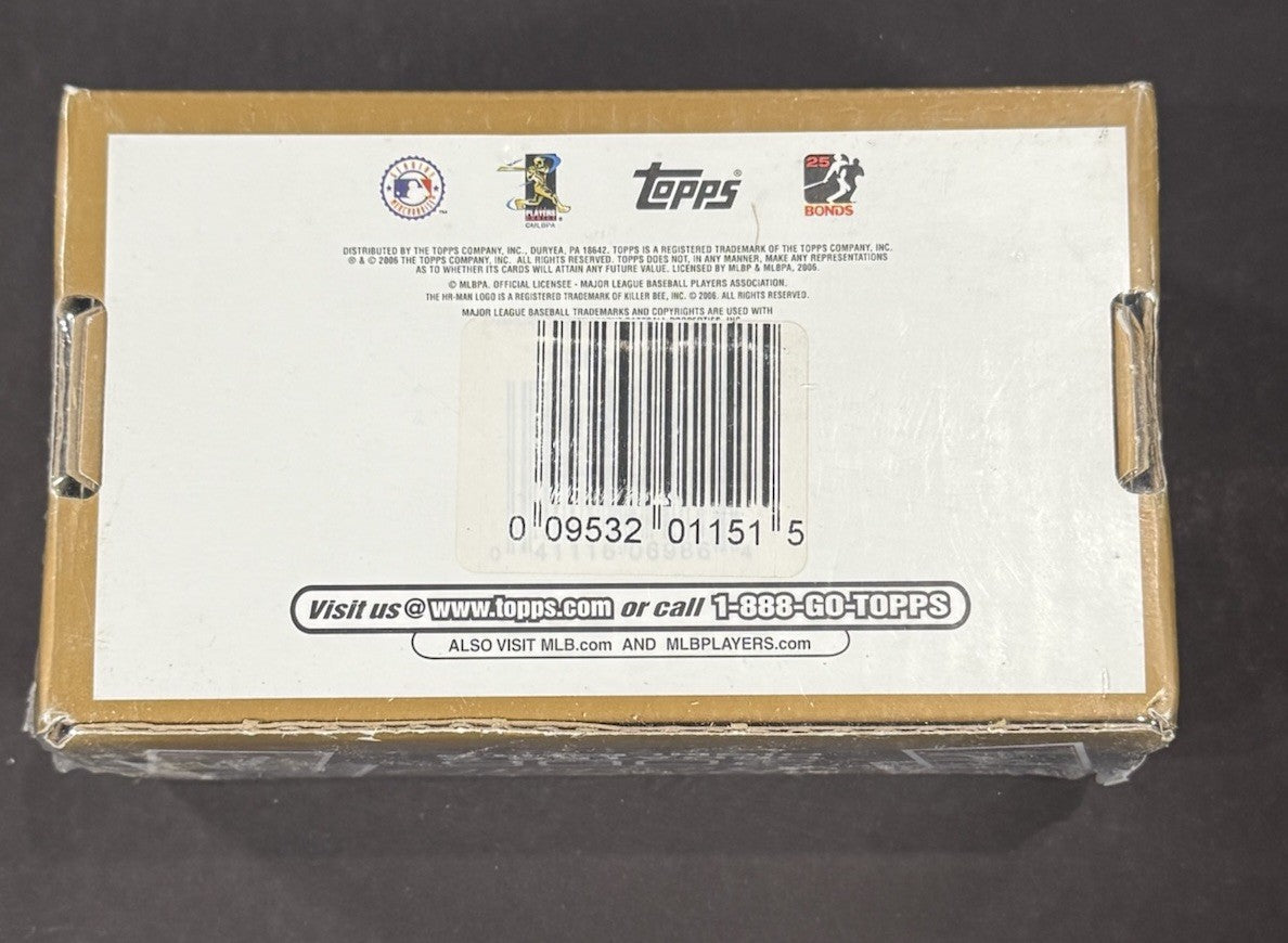 2006 TOPPS BASEBALL UPDATES AND HIGHLIGHTS COMPLETE SET FACTORY SEALED 330 Cards