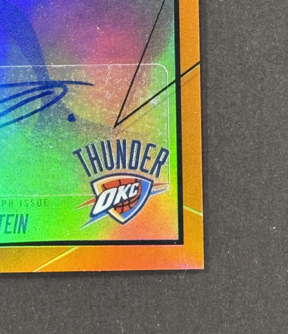 2026 Topps Finest Isaiah Hartenstein Finest Autographs Orange /25 OKC Thunder