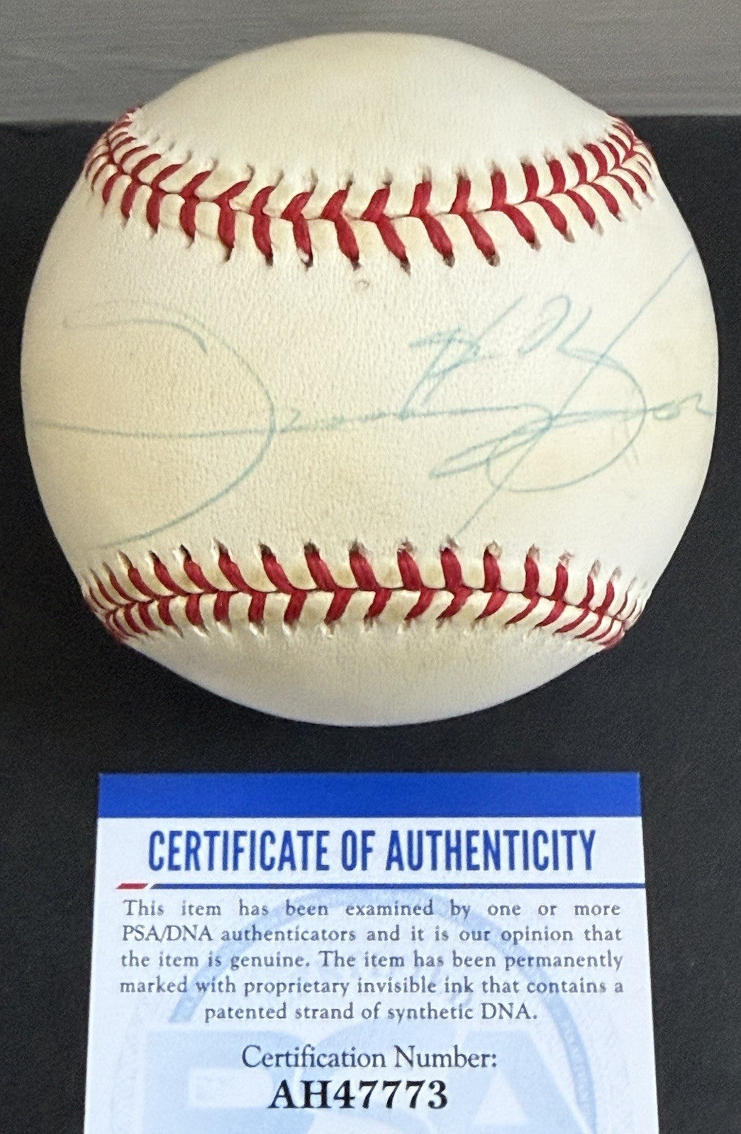 Sammy Sosa Signed Official Nl Baseball Psa COA Chicago Cubs 600 Hr Vintage Auto