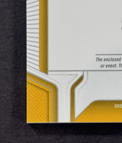 2025 Panini National Treasures Paul Skenes Jumbo Signature Booklet /35 Pirates