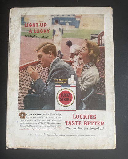 1956 World Series Program New York Yankees vs Brooklyn Dodgers Don Larsen Pg