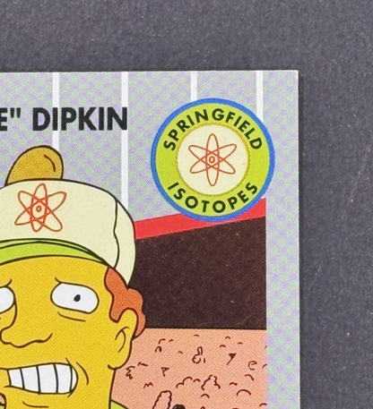 1994 Skybox The Simpsons Series 2 Willy The Dupe Dipkin Promo Card #B1 Isotopes