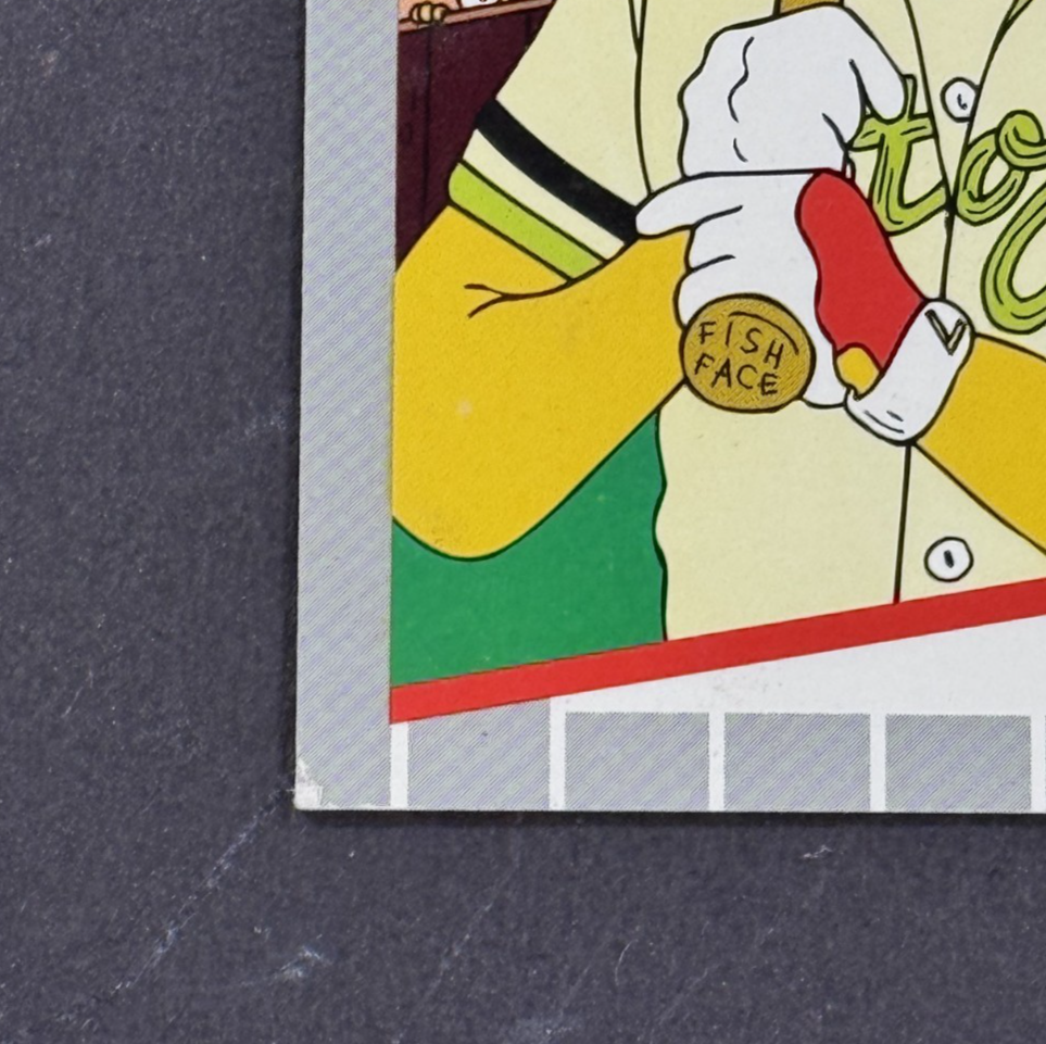 1994 Skybox The Simpsons Series 2 Willy The Dupe Dipkin Promo Card #B1 Isotopes