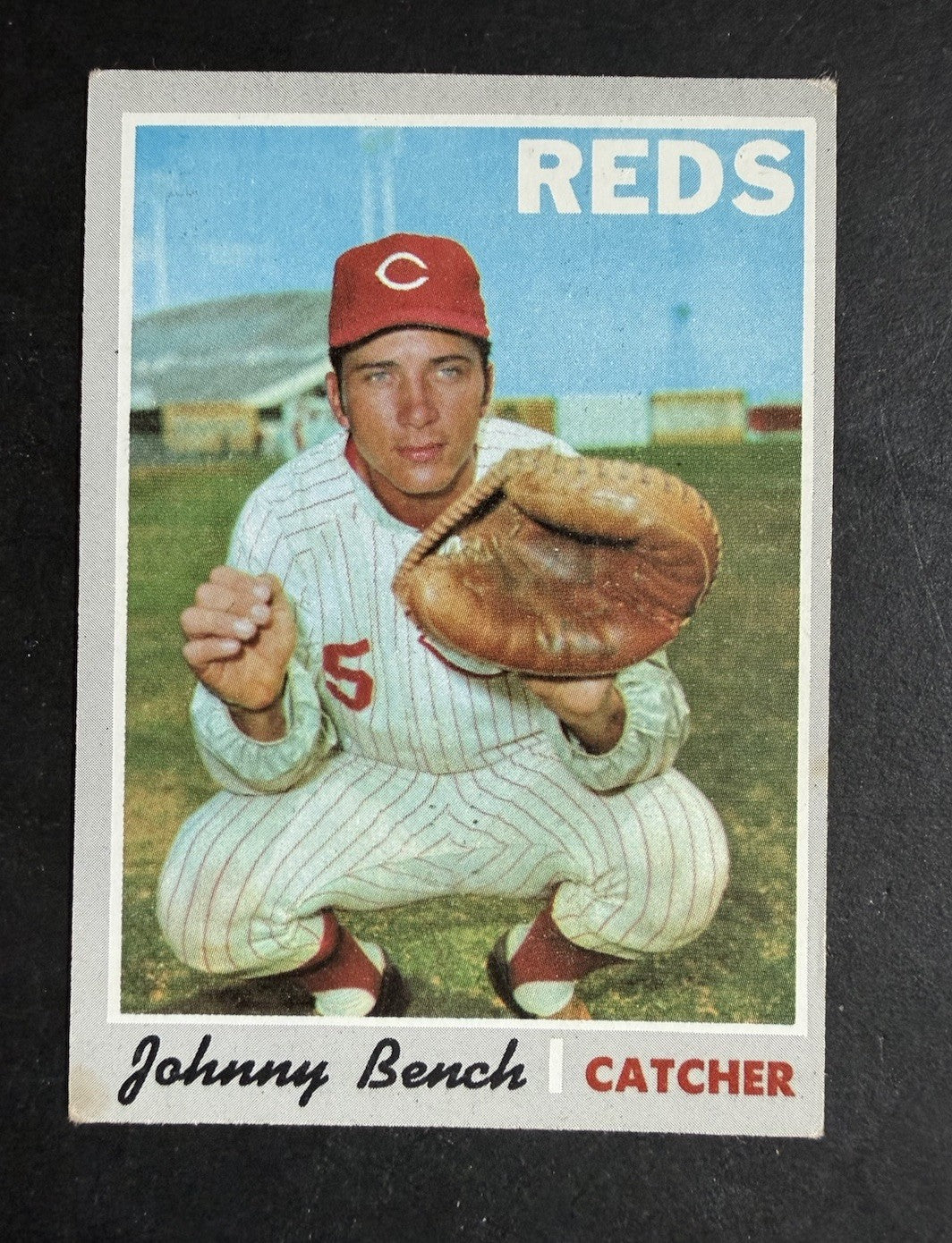 1970 Topps Johnny BENCH Cincinnati REDS High #660 HOF Ex