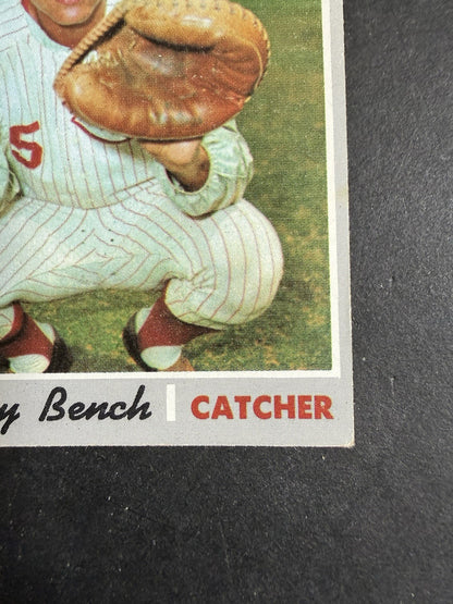 1970 Topps Johnny BENCH Cincinnati REDS High #660 HOF Ex