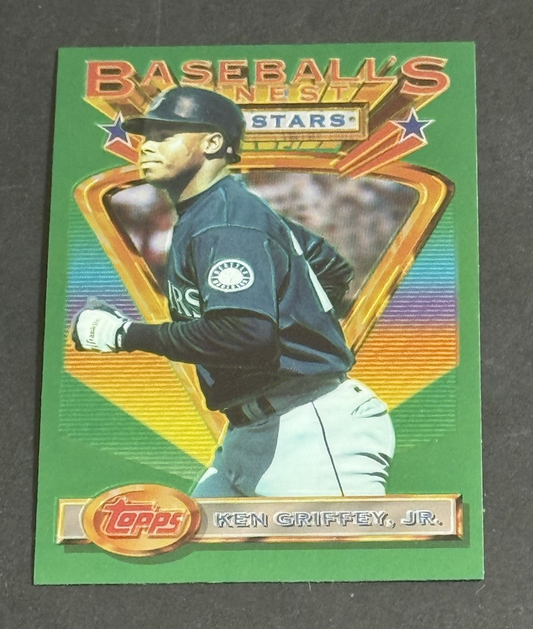 1993 Topps Finest #110 Ken Griffey Jr Seattle Mariners HOF NM - MINT HOF