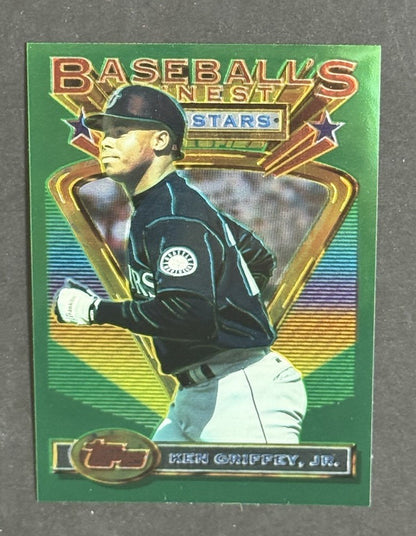 1993 Topps Finest #110 Ken Griffey Jr Seattle Mariners HOF NM - MINT HOF