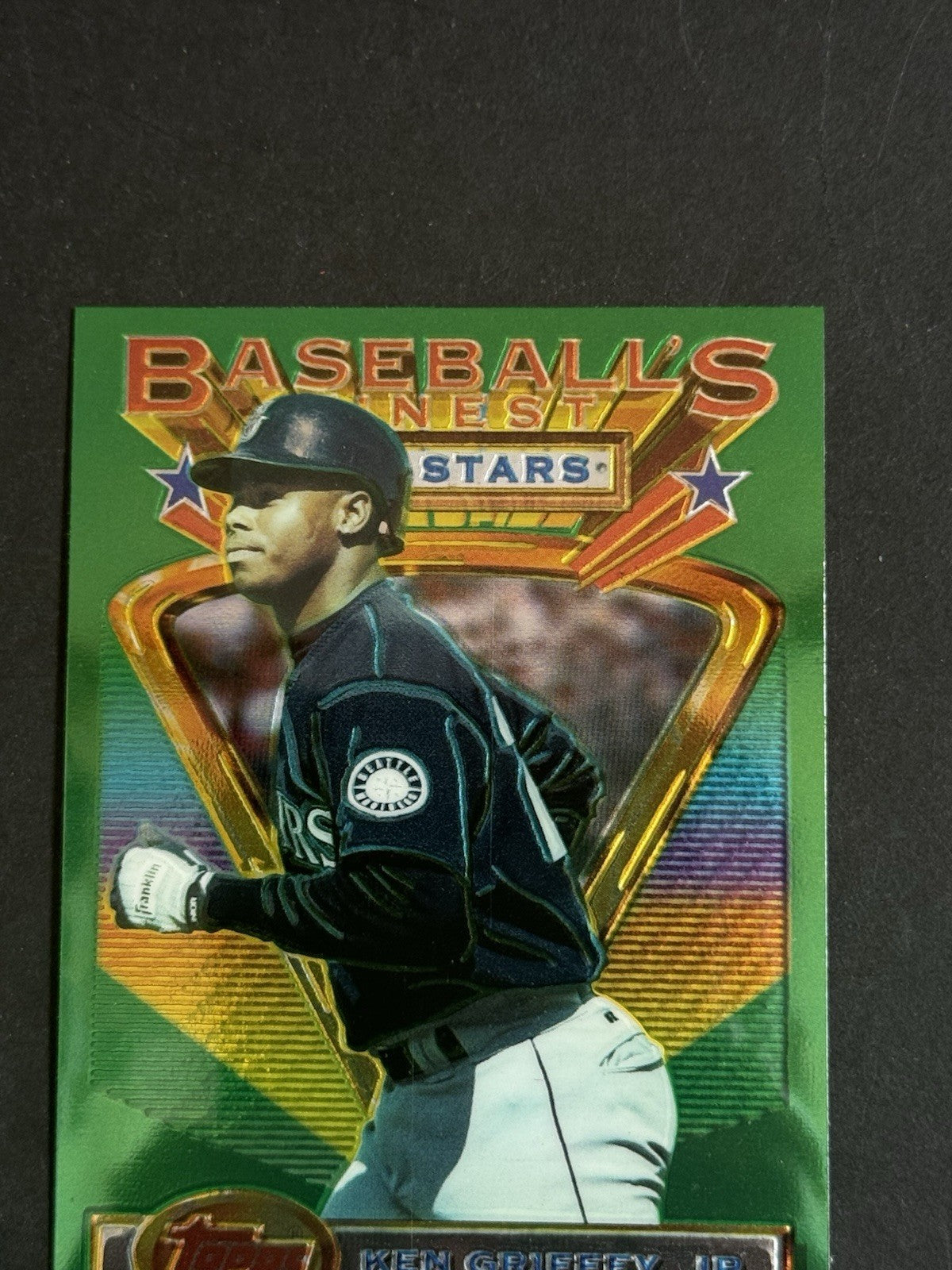 1993 Topps Finest #110 Ken Griffey Jr Seattle Mariners HOF NM - MINT HOF