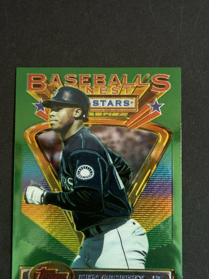 1993 Topps Finest #110 Ken Griffey Jr Seattle Mariners HOF NM - MINT HOF