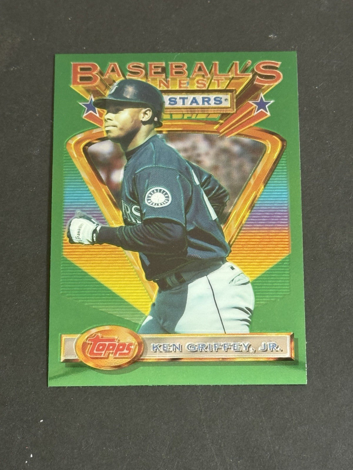 1993 Topps Finest #110 Ken Griffey Jr Seattle Mariners HOF NM - MINT HOF