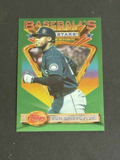 1993 Topps Finest #110 Ken Griffey Jr Seattle Mariners HOF NM - MINT HOF