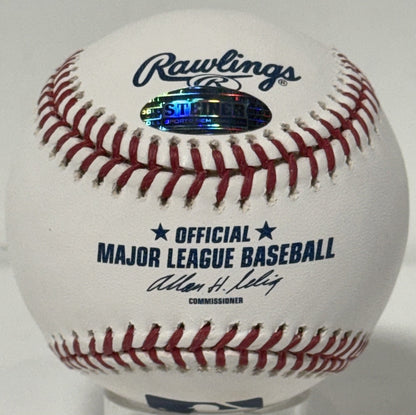 Tommy John Signed Official MLB Baseball NY Yankees 288 Wins Auto Steiner COA