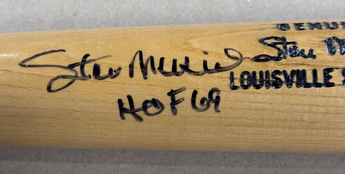 Stan Musial Signed H&B Louisville Slugger M159 Game Model Bat Auto Steiner COA