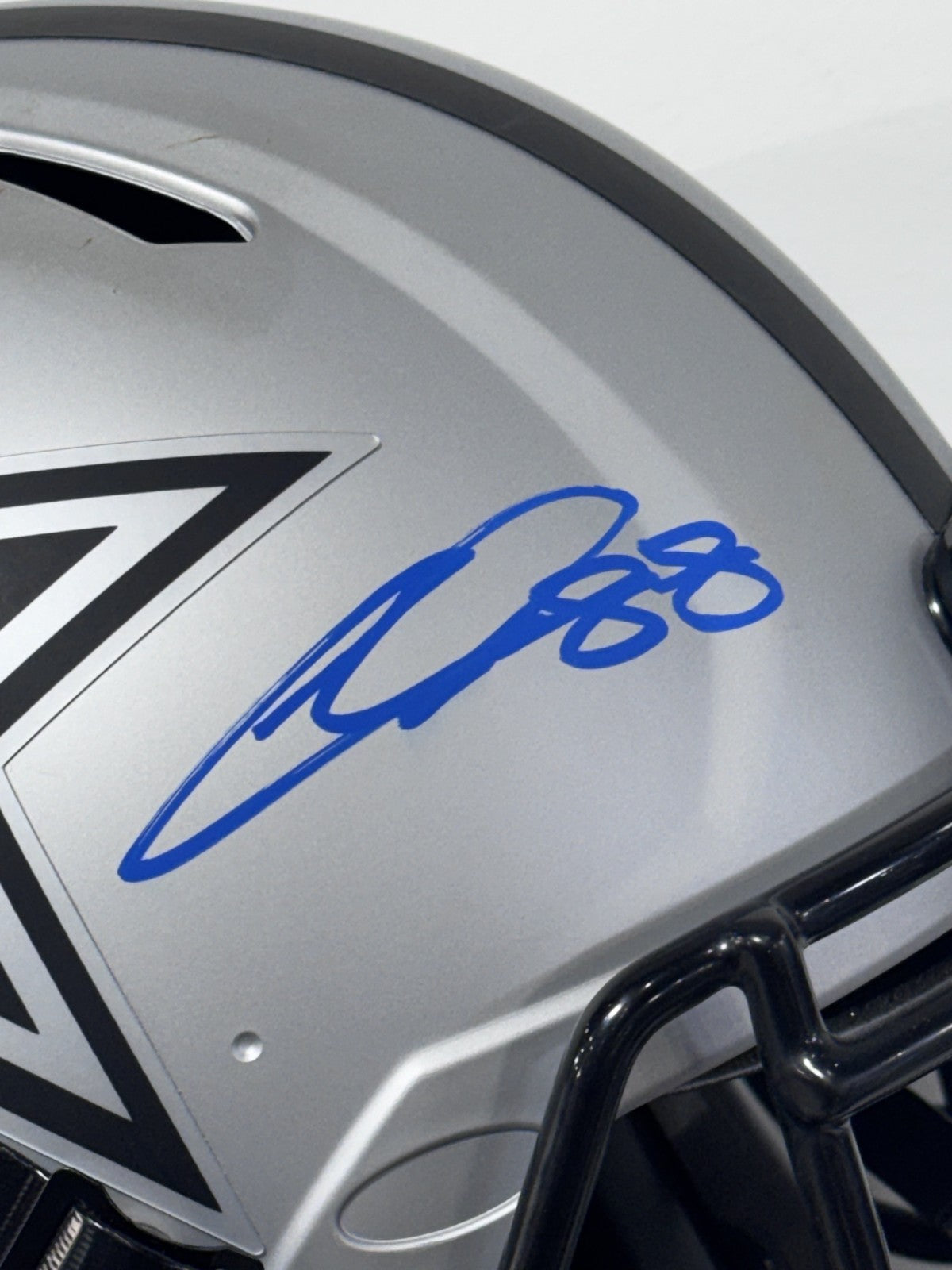 CeeDee Lamb Signed Cowboys Riddell Rave Speed Authentic Helmet Auto Fanatics COA