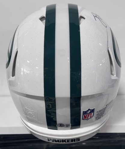 Jordan Love Signed GB Packers Riddell Alt Speed Authentic Helmet Auto BAS COA