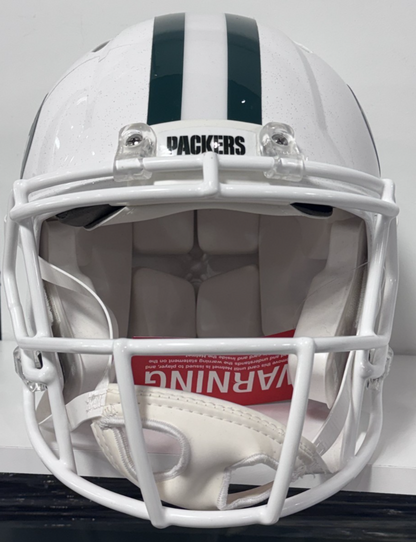 Jordan Love Signed GB Packers Riddell Alt Speed Authentic Helmet Auto BAS COA