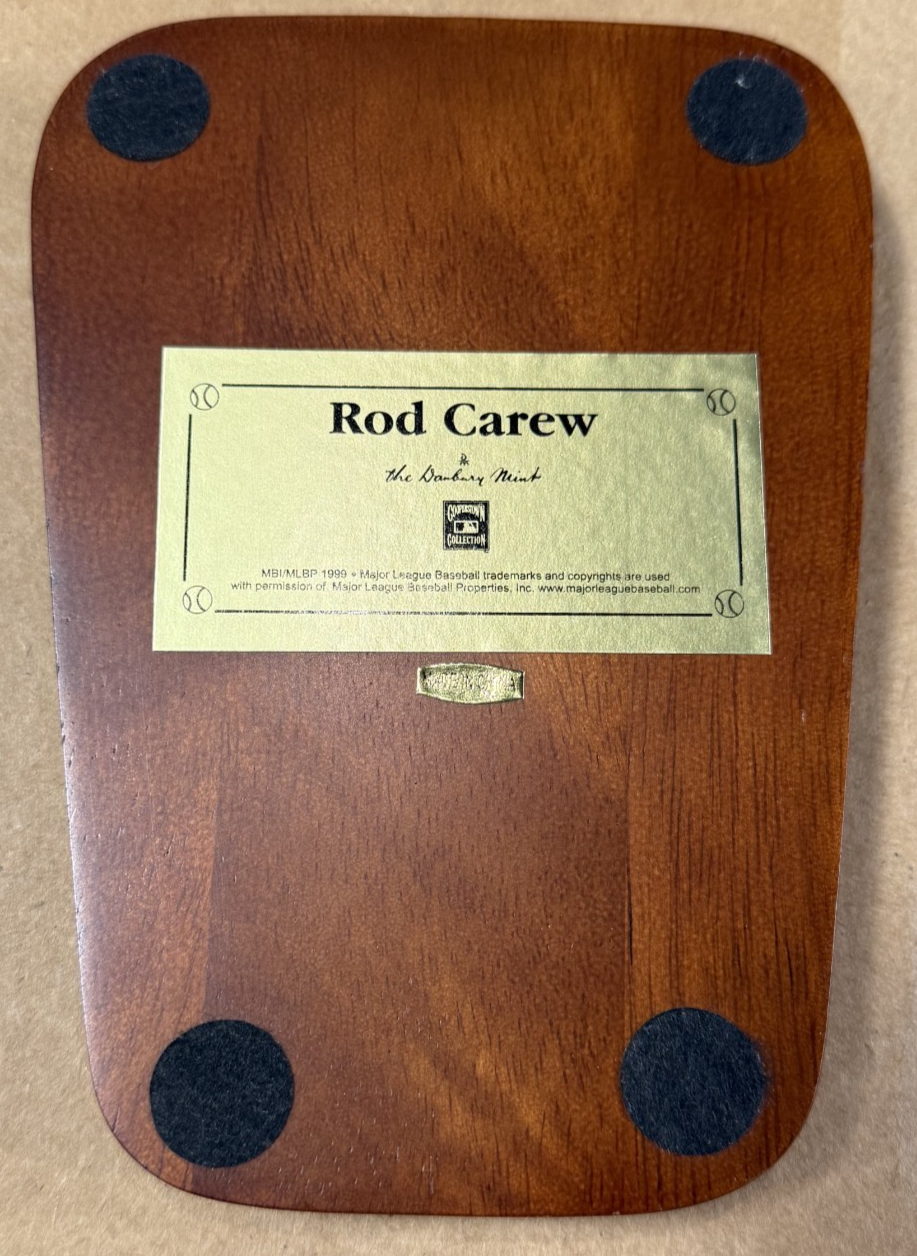 Rod Carew Minnesota Twins 1999 All Star The Danbury Mint Statue Figurine NIB HOF