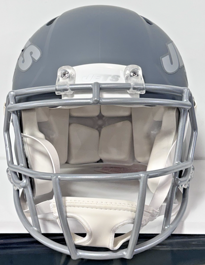Joe Namath Signed Jets Riddell Slate Speed Authentic Helmet HOF 85 Auto Fanatics