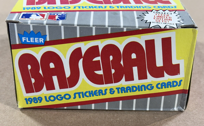 1989 Fleer Baseball Wax Box From Fresh Case Bill Ripken FF Error 90101 Confirm