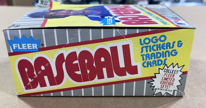 1989 Fleer Baseball Wax Box From Fresh Case Bill Ripken FF Error 90101 Confirm