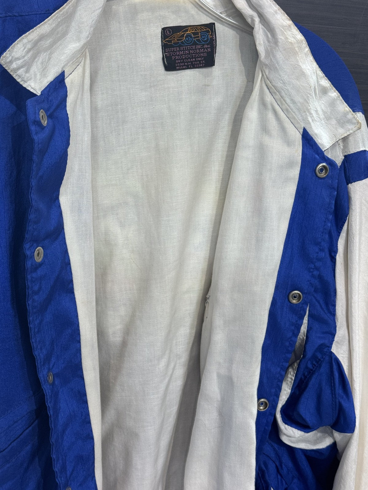 MTV 2nd Annual Rock N' Jock Softball Challenge Varsity Jacket 1991 Size L