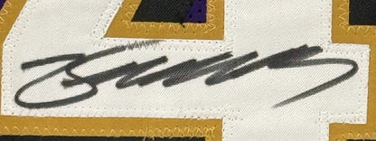 Zay Flowers Signed Custom Football Jersey #4 Sz XL Baltimore Ravens Auto JSA COA