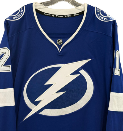 Brayden Point Blue TB Lightning Fanatics Breakaway Replica Hockey Jersey NWT XL
