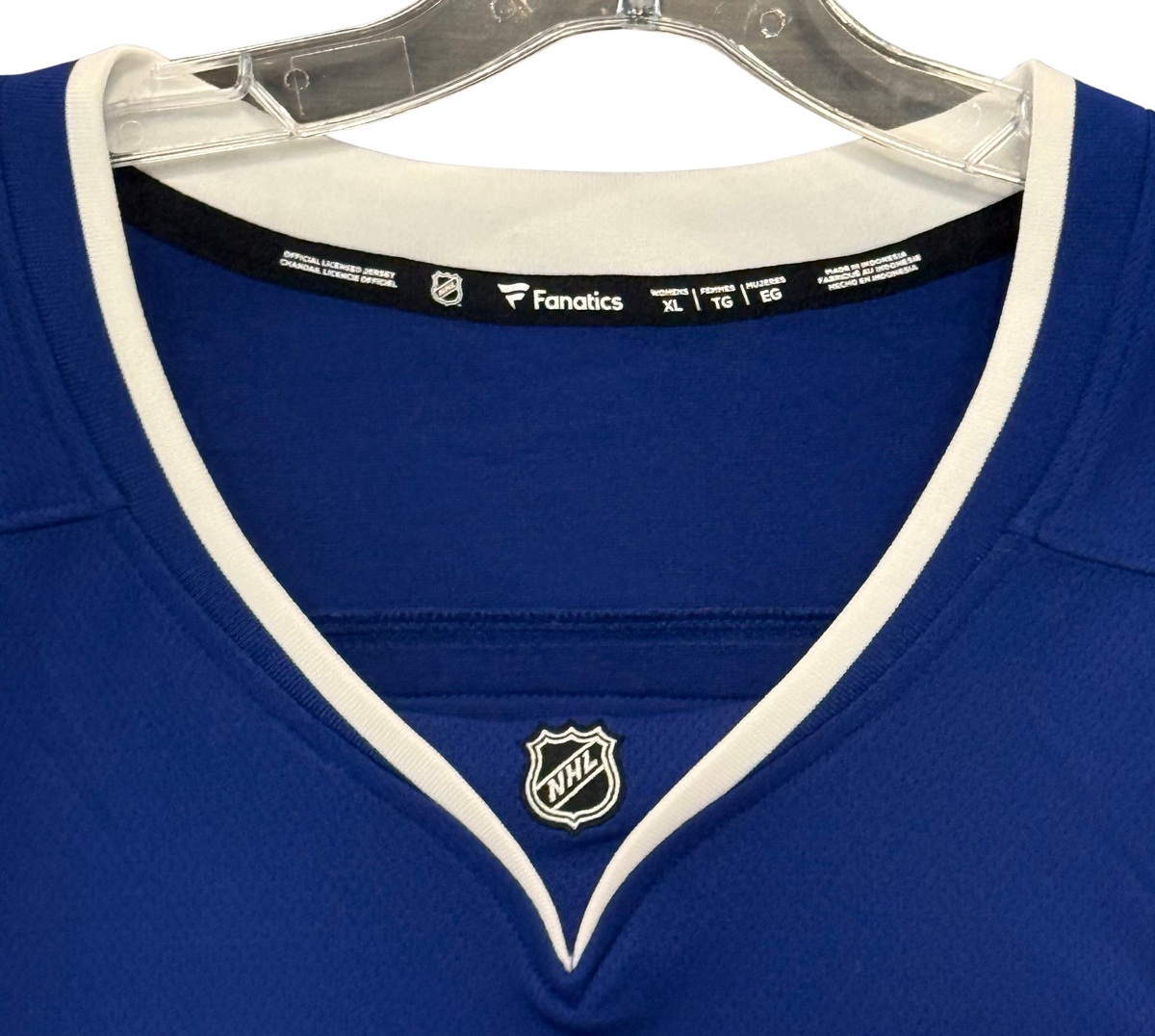 Brayden Point Blue TB Lightning Fanatics Breakaway Replica Hockey Jersey NWT XL
