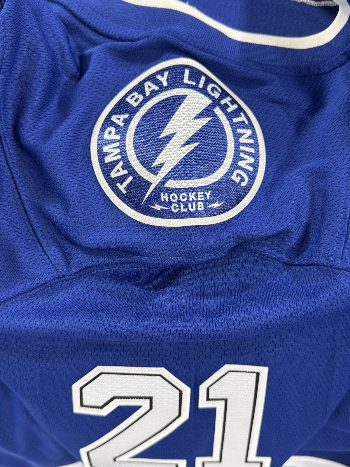 Brayden Point Blue TB Lightning Fanatics Breakaway Replica Hockey Jersey NWT XL