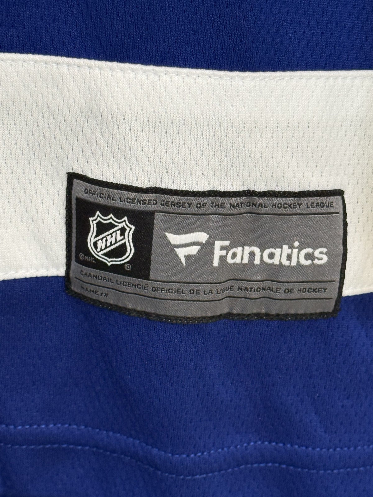 Brayden Point Blue TB Lightning Fanatics Breakaway Replica Hockey Jersey NWT XL