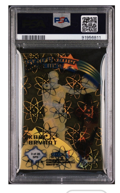 1997 Fleer Ultra Star Power Supreme Kobe Bryant Lakers PSA 8 Nm - Mint