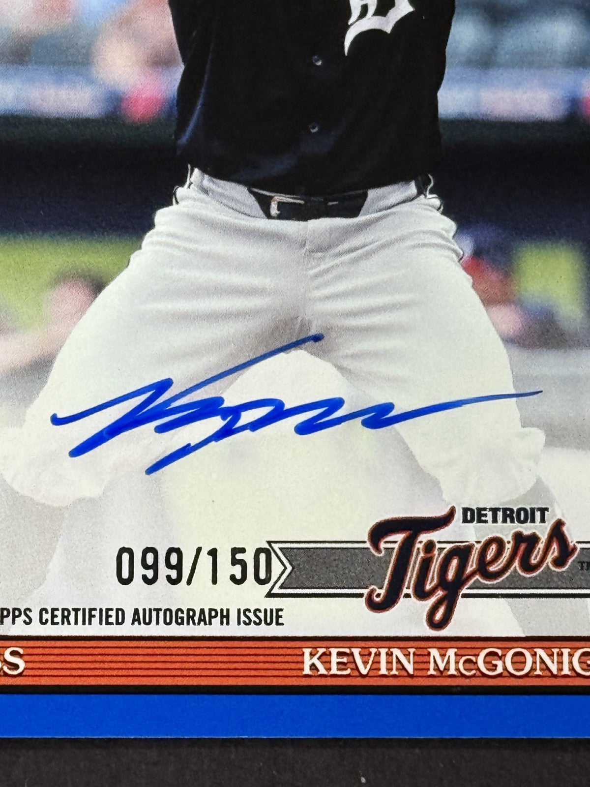 2026 Topps Series 2 Kevin McGonigle 1991 75th Anniversary /150 Det Tigers RC