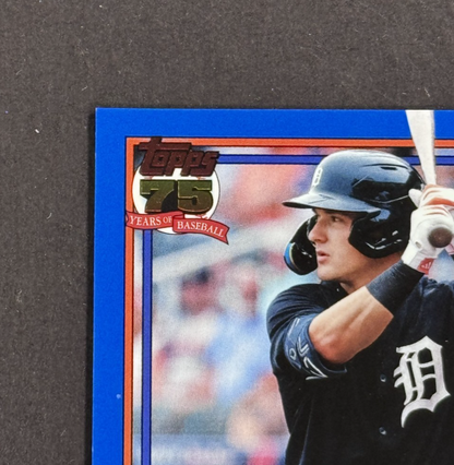 2026 Topps Series 2 Kevin McGonigle 1991 75th Anniversary /150 Det Tigers RC