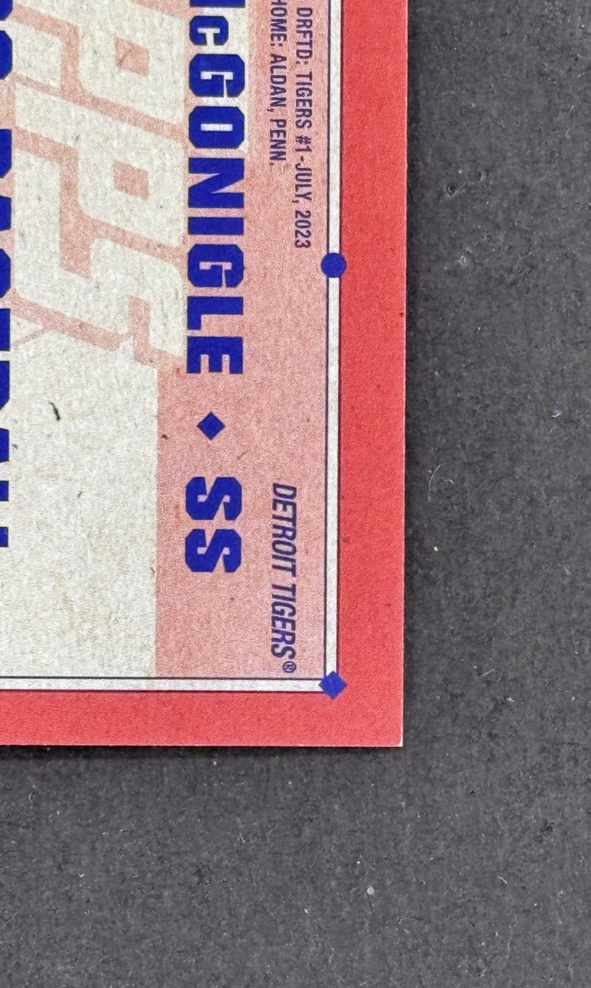 2026 Topps Series 2 Kevin McGonigle 1991 75th Anniversary /150 Det Tigers RC