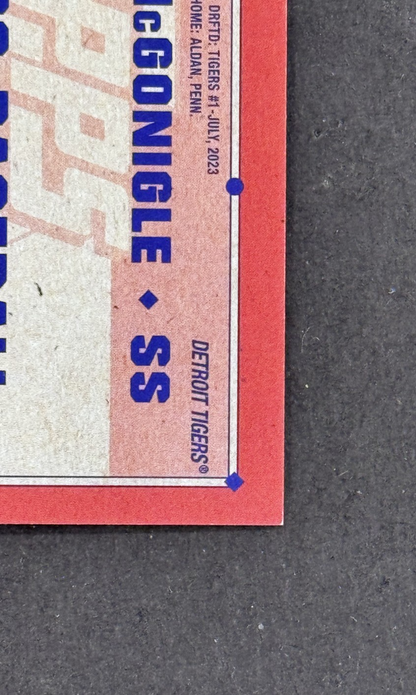 2026 Topps Series 2 Kevin McGonigle 1991 75th Anniversary /150 Det Tigers RC