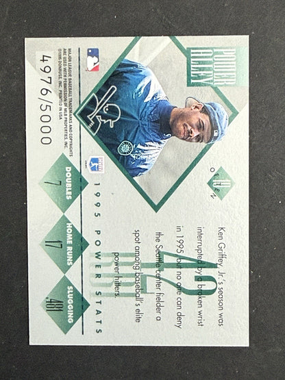 1996 Donruss Power Alley Ken Griffey Jr. / 5000 SSP Insert High End Beauty RARE
