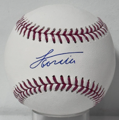 Luis Garcia Jr Signed Official Rawlings Baseball Auto Steiner CX COA NY Yankees