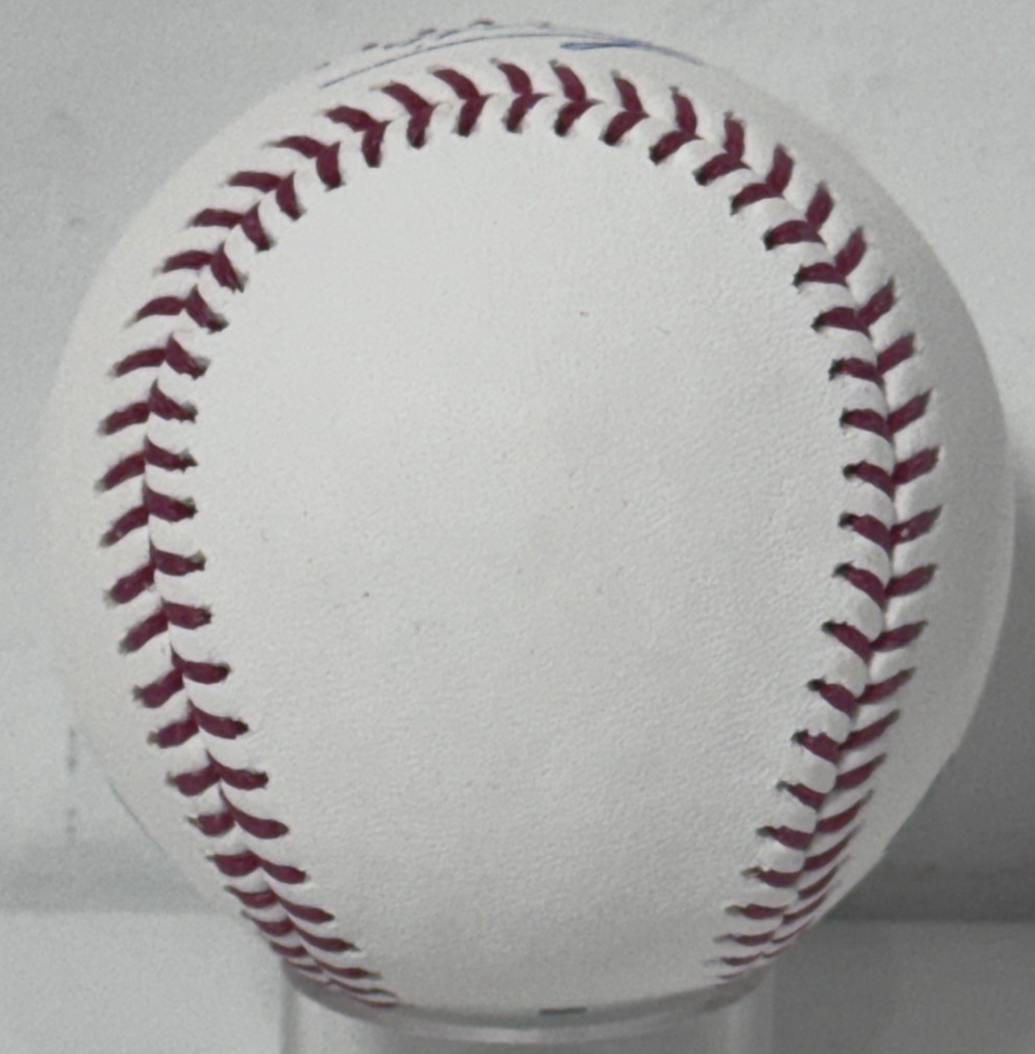 Luis Garcia Jr Signed Official Rawlings Baseball Auto Steiner CX COA NY Yankees