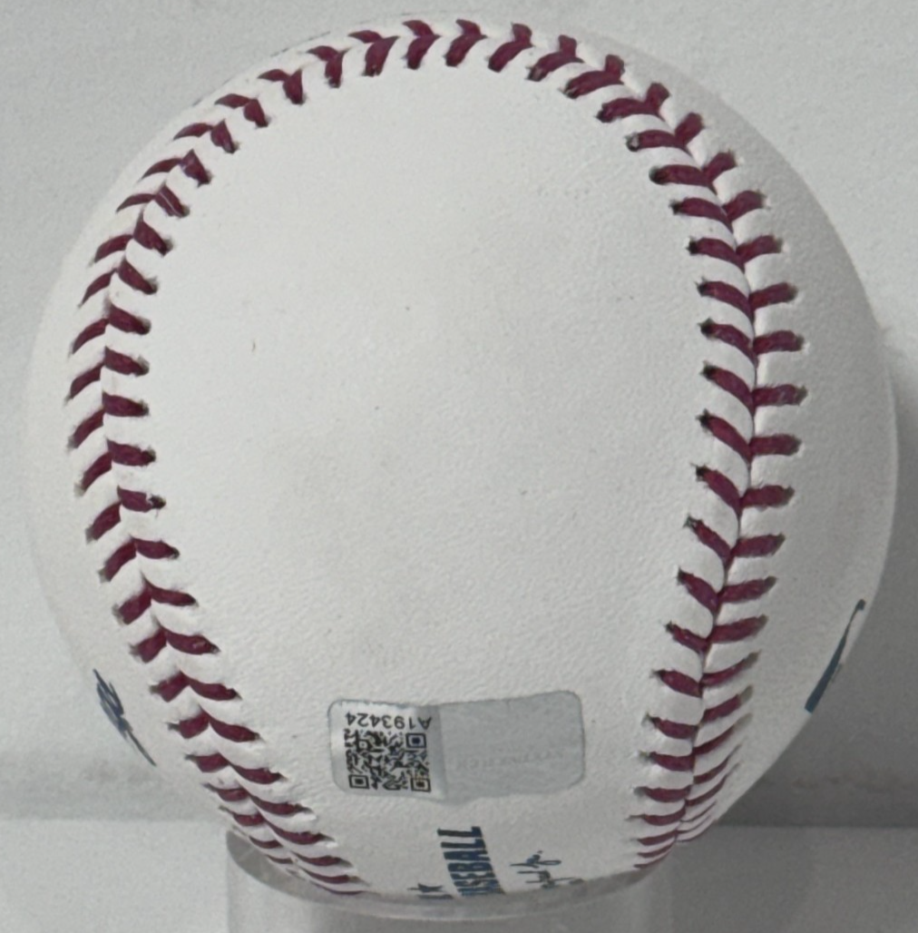 Luis Garcia Jr Signed Official Rawlings Baseball Auto Steiner CX COA NY Yankees