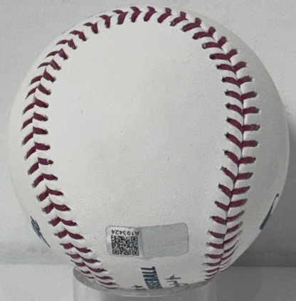 Luis Garcia Jr Signed Official Rawlings Baseball Auto Steiner CX COA NY Yankees
