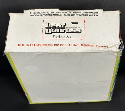 1986 Donruss Leaf Baseball Unopened Wax Box Mint 36 Packs Fred McGriiff Rc Fasc.