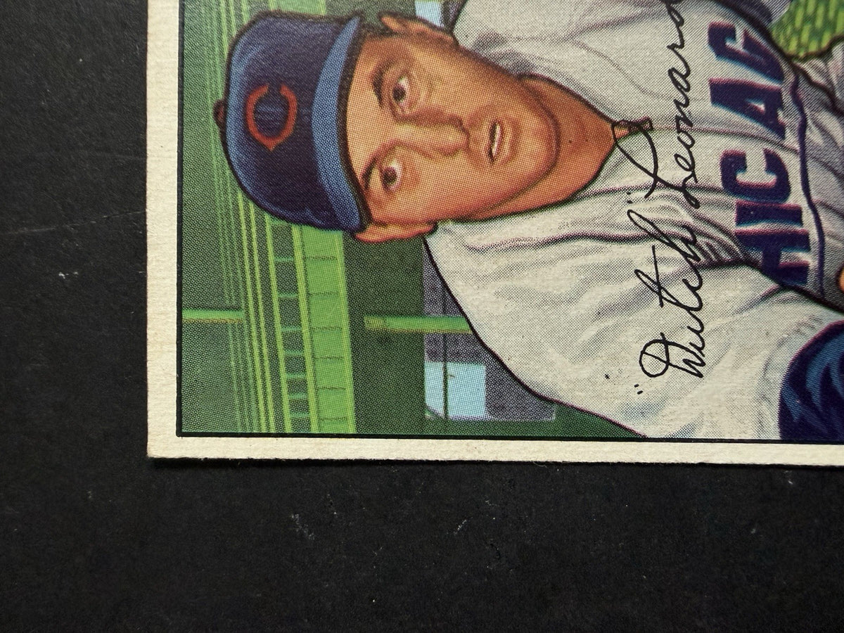 1952 Bowman Baseball #159 Dutch Leonard Ex - Nm Chicago Cubs