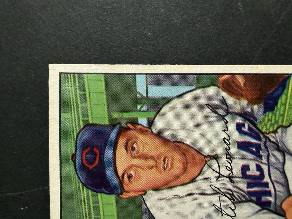 1952 Bowman Baseball #159 Dutch Leonard Ex - Nm Chicago Cubs